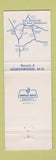 Matchbook Cover - Ox Bow Restaurant Northwood NH
