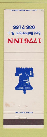 Matchbook Cover - 1776 Inn East Rutherford NJ WEAR