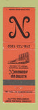 Matchbook Cover - Normandy Inn Duluth MN