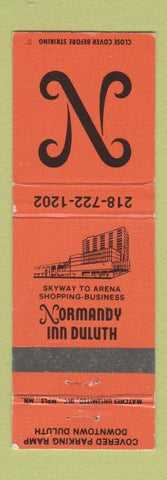 Matchbook Cover - Normandy Inn Duluth MN