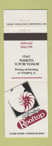 Matchbook Cover - McGully's Rooftop Bonita Beach FL