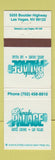 Matchbook Cover - Nevada Palace Hotel Casino Las Vegas NV