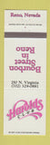 Matchbook Cover - Harolds Club Reno NV casino