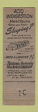 Matchbook Cover - Tums Antacid Fly Fishing Black Gnat
