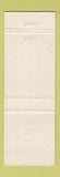 Matchbook Cover - Pinery Inn Restaurant Grand Bend ON