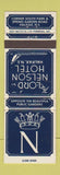Matchbook Cover - Lord Nelson Hotel Halifax NS
