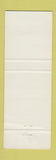 Matchbook Cover - Jim's One Stop Antigonish NS BLUE
