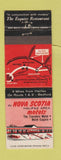 Matchbook Cover - Motels Halifax NS