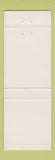Matchbook Cover - Trull Brook Golf Course Tennis Center Tewksbury MA
