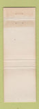 Matchbook Cover - Bud Beasley Farmers Insurance Bay City TX GOLD WEAR