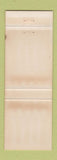 Matchbook Cover - Bud Beasley Farmers Insurance Bay City TX BRONZE