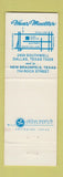 Matchbook Cover - Haus Mueller German Sausage Dallas New Braunfels TX girlie