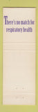 Matchbook Cover - Respiratory Care Cares Dallas TX