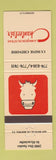 Matchbook Cover - La Maison Du Steak Chanteclair Chinese St Hyacinthe QC