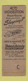 Matchbook Cover - Tums Antacid Fly Fishing Royal Coachman
