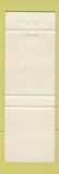 Matchbook Cover - Nor West Motel Moncton NB YELLOW