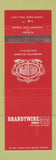 Matchbook Cover - Hotel DuPont Wilmington DE Brandwine Room