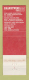 Matchbook Cover - Hotel DuPont Wilmington DE Brandwine Room