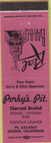 Matchbook Cover - Pirky's Pit Loomis CA BBQ