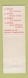 Matchbook Cover - Jeneal Beauty Salon Nashville Memphis Chattanooga TN
