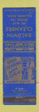 Matchbook Cover - Baldwin Cleaners Baldwin MI low phone # WEAR