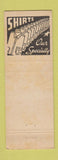 Matchbook Cover - Wayne Cleaners Laundry Wayne MI