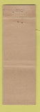 Matchbook Cover - 10 Park Avenue New York City FEDERAL LONG WEAR