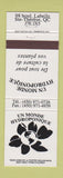 Matchbook Cover - Un Monde Hydroponique Ste Therese QC