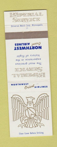 Matchbook Cover - Northwest Orient Airlines eagle