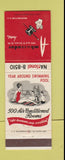 Matchbook Cover - Ambassador Hotel Washington DC girlie