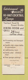 Matchbook Cover - Ambassador Hotel Washington DC girlie