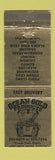 Matchbook Cover - Ocean Gold Products Fish