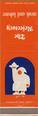 Matchbook Cover - The Refectory Steak Lobster Aspen Portland OR