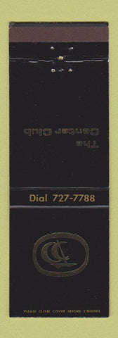 Matchbook Cover - The Center Club