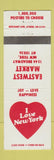 Matchbook Cover - Eastway Market New York City Posters
