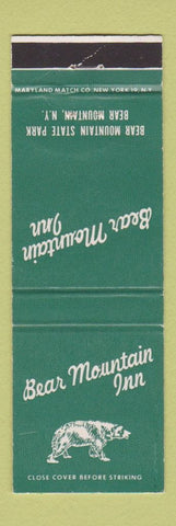 Matchbook Cover - Bear Mountain Inn Bear Mountain NY