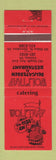 Matchbook Cover - Wolftrap Deli Restaurant Herndona Vienna VA WEAR