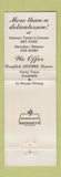 Matchbook Cover - Wolftrap Deli Restaurant Herndona Vienna VA WEAR
