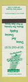 Matchbook Cover - Don Mendenhall's Colony Club Dayton OH
