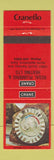 Matchbook Cover - Crane Regal Plumbing Heating North Battleford SK