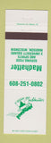Matchbook Cover - Madhatter Restaurant Madison WI