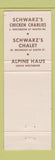 Matchbook Cover - Schwarz's Restaurant Kalamazoo MI