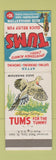Matchbook Cover - Tums Antacid Mourning Dove