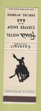 Matchbook Cover - Ferris Hotel Coffee Bar Rawlins WY