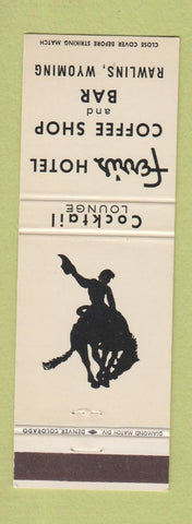 Matchbook Cover - Ferris Hotel Coffee Bar Rawlins WY