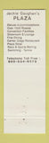 Matchbook Cover - Jackie Gaughan's Plaza Hotel Casino Las Vegas NV