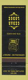 Matchbook Cover - Cedar Lodge South Lake Tahoe CA