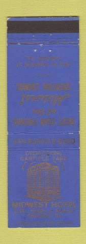 Matchbook Cover - Midwest Hotel Chicago IL