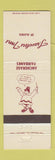 Matchbook Cover - Travelers Inns Anchorage Fairbanks AK