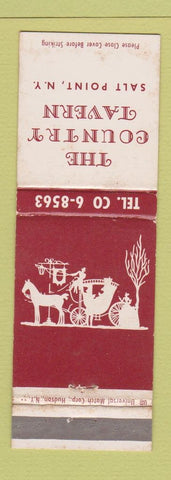Matchbook Cover - The Country Tavern Salt Point NY WEAR